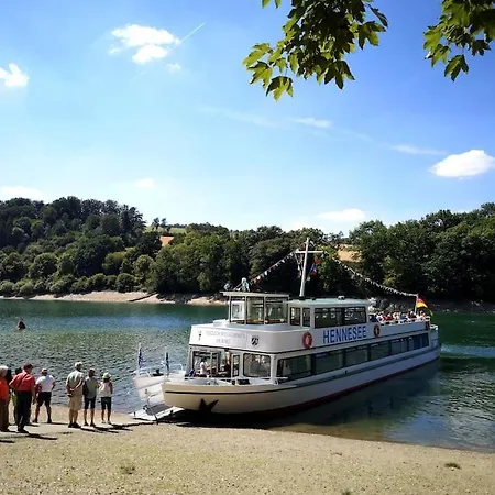 Haus Julia Direkt Am Hennesee Mitten Im Sauerland Meschede Exterior foto